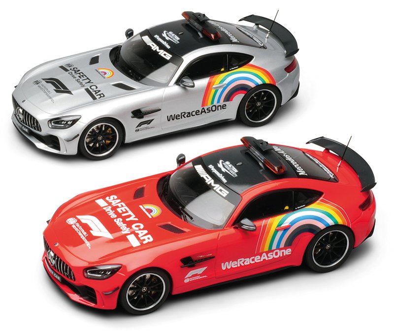 Minichamps 1-18 2020 F1 safety cars